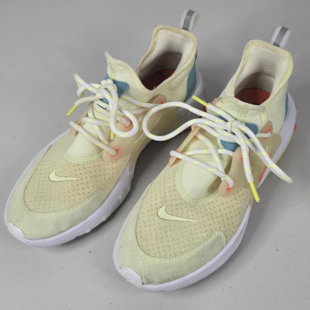 NIKE Sneakers REACT PRESTO Size 7Y (Womens 8.5-9) BQ4002-700 Running Shoes NICE
